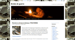 Desktop Screenshot of eclatsdeguerre.com